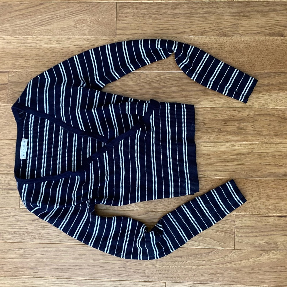 Long sleeve striped shirt